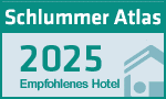 Empfohlenes Hotel im Schlummer Atlas 2025 – Behl’s Genusshotel im Brennhaus
